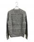 UNITED ARROWS (ユナイテッドアローズ) YAMAGATA ペーパー アゼ クルーネックニット グレー サイズ:M：5000円