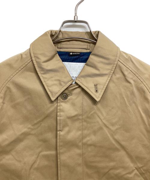 nanamica（ナナミカ）nanamica (ナナミカ) GORE-TEX Balmacaan Coat ベージュ サイズ:X-SMALLの古着・服飾アイテム
