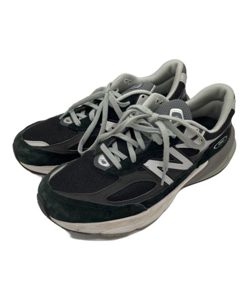 NEW BALANCE（ニューバランス）NEW BALANCE (ニューバランス) 990v6 スニーカー ブラック×ホワイト サイズ:27.5の古着・服飾アイテム