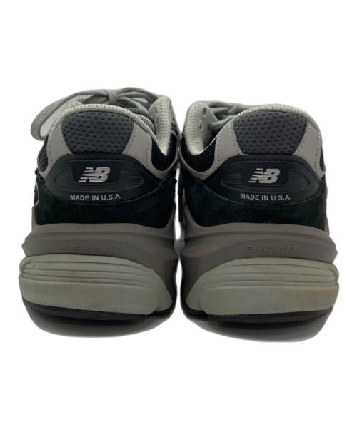 NEW BALANCE（ニューバランス）NEW BALANCE (ニューバランス) 990v6 スニーカー ブラック×ホワイト サイズ:27.5の古着・服飾アイテム