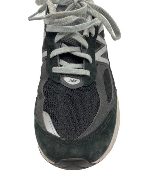 NEW BALANCE（ニューバランス）NEW BALANCE (ニューバランス) 990v6 スニーカー ブラック×ホワイト サイズ:27.5の古着・服飾アイテム