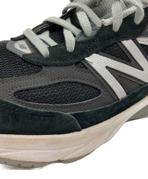 NEW BALANCE（ニューバランス）NEW BALANCE (ニューバランス) 990v6 スニーカー ブラック×ホワイト サイズ:27.5の古着・服飾アイテム