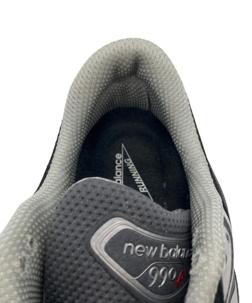 NEW BALANCE（ニューバランス）NEW BALANCE (ニューバランス) 990v6 スニーカー ブラック×ホワイト サイズ:27.5の古着・服飾アイテム