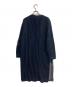 MUVEIL (ミュベール) Tulle & Wool Knit Cardigan ネイビー サイズ:36：8000円