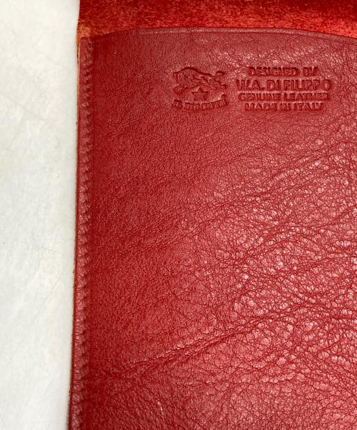 IL BISONTE（イル ビゾンテ）IL BISONTE (イル ビゾンテ) クラッチバッグ レッドの古着・服飾アイテム