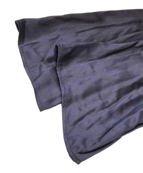 GRACE CONTINENTAL（グレースコンチネンタル）GRACE CONTINENTAL (（グレースコンチネンタル) フード刺繍ロングワンピース ネイビー サイズ:36 未使用品の古着・服飾アイテム