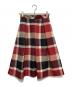 BLUE LABEL CRESTBRIDGE (ブルーレーベルクレストブリッジ) チェックフレアスカート レッド サイズ:SIZE 34：5000円