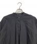 mizuiro-ind (ミズイロインド) ピンタックパフスリーブフレアシャツ ブラック サイズ:FREE：6000円
