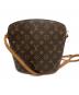 LOUIS VUITTON（ルイ ヴィトン）の古着「モノグラム ドルーオショルダーポーチ」｜ブラウン