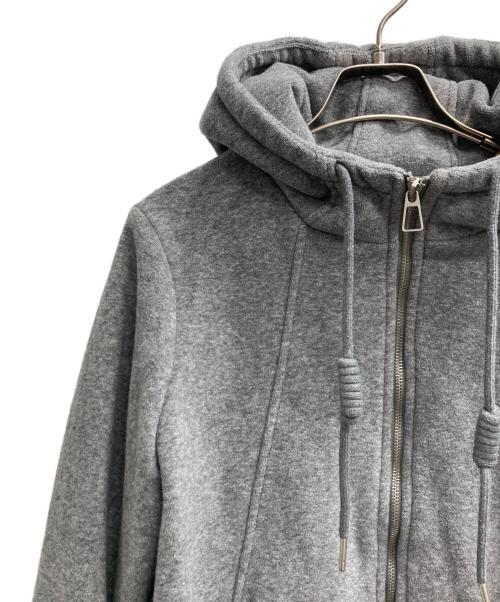 ANDREA&Co.（アンドレアアンドコー）ANDREA&Co. (アンドレアアンドコー) ハイパイルパーカー グレー サイズ:Fの古着・服飾アイテム
