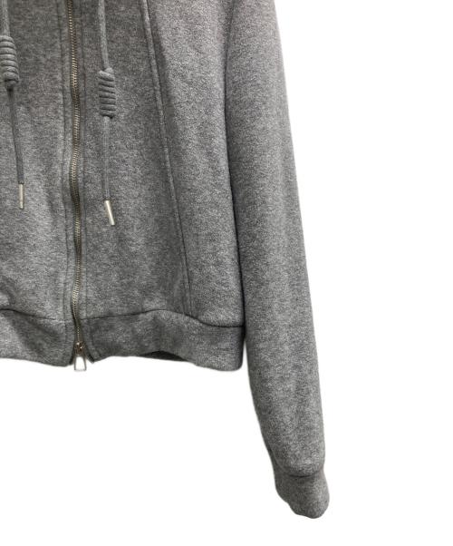 ANDREA&Co.（アンドレアアンドコー）ANDREA&Co. (アンドレアアンドコー) ハイパイルパーカー グレー サイズ:Fの古着・服飾アイテム