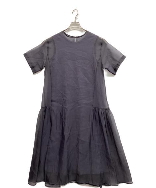 ELENDEEK（エレンディーク）ELENDEEK (エレンディーク) シアーレイヤードカットワンピース ブラック サイズ:2の古着・服飾アイテム