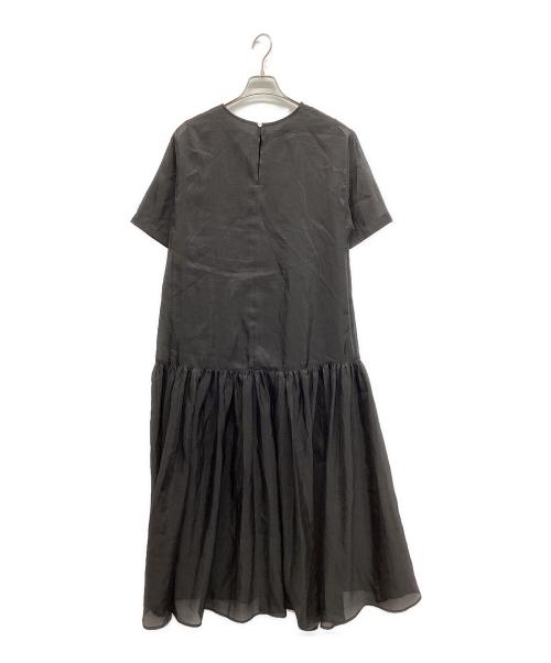 ELENDEEK（エレンディーク）ELENDEEK (エレンディーク) シアーレイヤードカットワンピース ブラック サイズ:2の古着・服飾アイテム