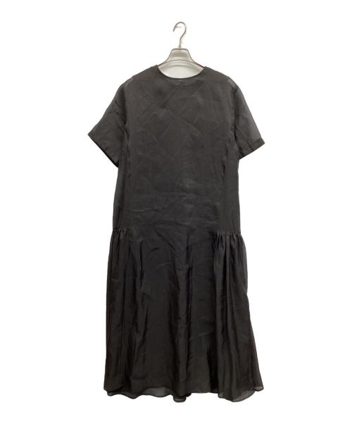 ELENDEEK（エレンディーク）ELENDEEK (エレンディーク) シアーレイヤードカットワンピース ブラック サイズ:2の古着・服飾アイテム