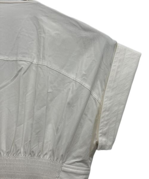 ELENDEEK（エレンディーク）ELENDEEK (エレンディーク) オープンカラーシャツワンピース ホワイト サイズ:02の古着・服飾アイテム