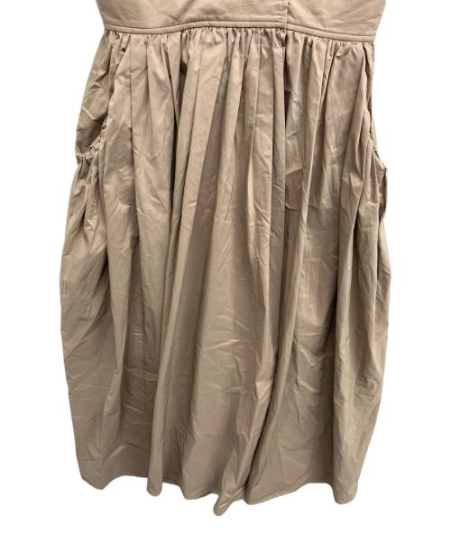 ELENDEEK（エレンディーク）ELENDEEK (エレンディーク) オープンカラーシャツワンピース ブラウン サイズ:02の古着・服飾アイテム