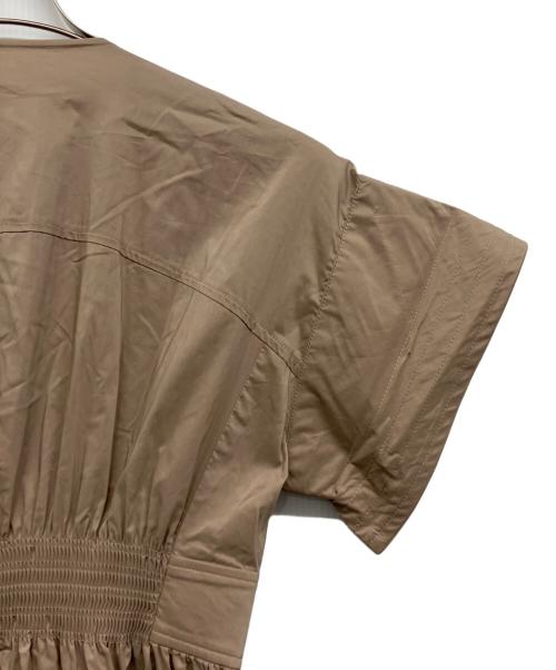 ELENDEEK（エレンディーク）ELENDEEK (エレンディーク) オープンカラーシャツワンピース ブラウン サイズ:02の古着・服飾アイテム