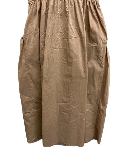 ELENDEEK（エレンディーク）ELENDEEK (エレンディーク) オープンカラーシャツワンピース ブラウン サイズ:02の古着・服飾アイテム