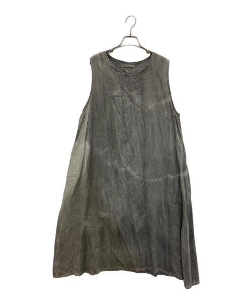 IROFUSI（イロフシ）IROFUSI (イロフシ) ノースリーブワンピース グレー サイズ:FREEの古着・服飾アイテム
