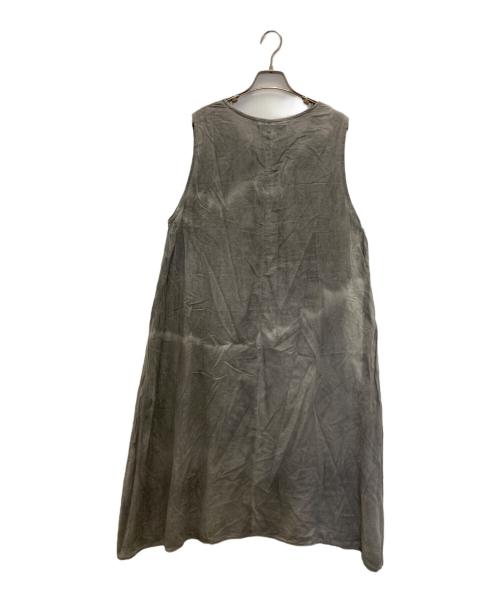 IROFUSI（イロフシ）IROFUSI (イロフシ) ノースリーブワンピース グレー サイズ:FREEの古着・服飾アイテム