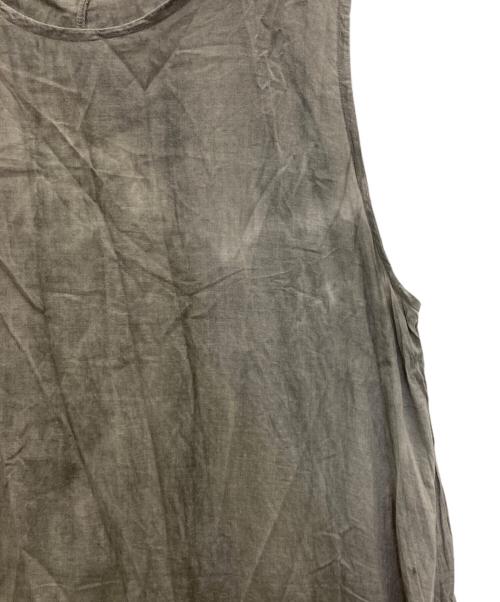 IROFUSI（イロフシ）IROFUSI (イロフシ) ノースリーブワンピース グレー サイズ:FREEの古着・服飾アイテム