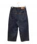 JUNYA WATANABE COMME des GARCONS denim (ジュンヤワタナベ コムデギャルソン デニム) タックデニムパンツ インディゴ サイズ:XXS：10000円
