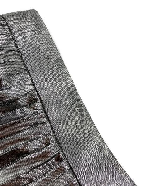 JUNYA WATANABE COMME des GARCONS（(ジュンヤワタナベ コムデギャルソン）JUNYA WATANABE COMME des GARCONS ((ジュンヤワタナベ コムデギャルソン) ケタリックプリーツスカート シルバー サイズ:Sの古着・服飾アイテム