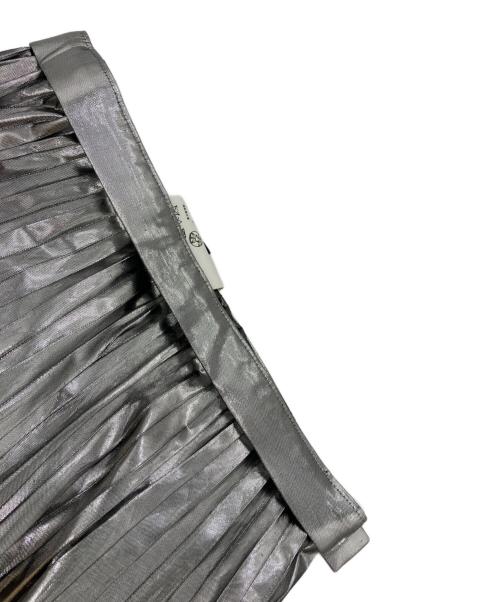 JUNYA WATANABE COMME des GARCONS（(ジュンヤワタナベ コムデギャルソン）JUNYA WATANABE COMME des GARCONS ((ジュンヤワタナベ コムデギャルソン) ケタリックプリーツスカート シルバー サイズ:Sの古着・服飾アイテム