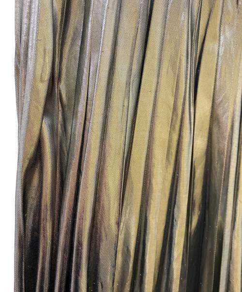 JUNYA WATANABE COMME des GARCONS（(ジュンヤワタナベ コムデギャルソン）JUNYA WATANABE COMME des GARCONS ((ジュンヤワタナベ コムデギャルソン) ケタリックプリーツスカート シルバー サイズ:Sの古着・服飾アイテム