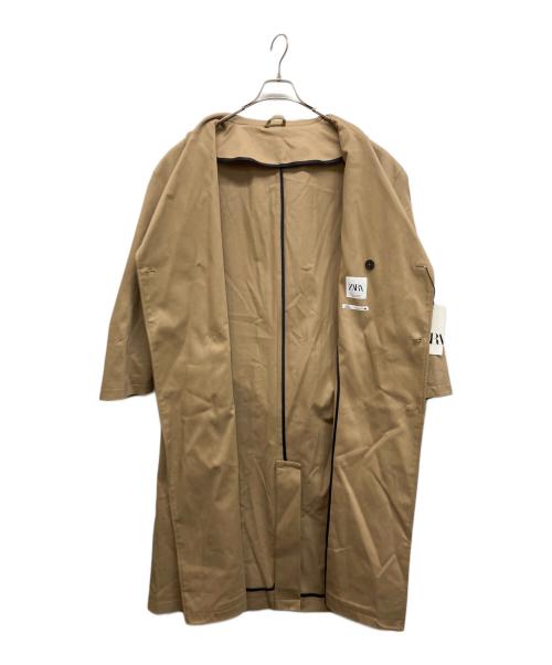 ZARA（ザラ）ZARA (ザラ) トレンチコート ベージュ サイズ:XL 未使用品の古着・服飾アイテム
