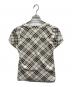 BURBERRY BLUE LABEL (バーバリー ブルー レーベル) BURBERRY BLUE LABEL　ヘンリーネックTシャツ ホワイト サイズ:38：4000円