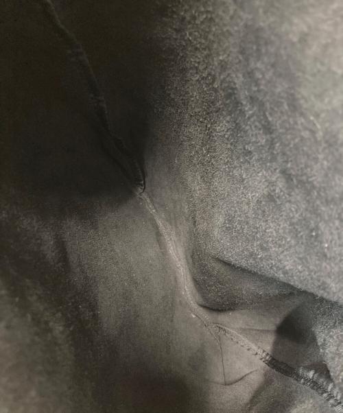 SLOW&CO（スロウアンドコー）SLOW&CO (スロウアンドコー) レザーショルダー ハンドバッグ ブラックの古着・服飾アイテム