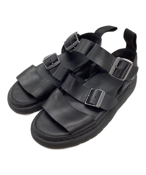 Dr.Martens（ドクターマーチン）Dr.Martens (ドクターマーチン) GRYPHONサンダル ブラック サイズ:23の古着・服飾アイテム
