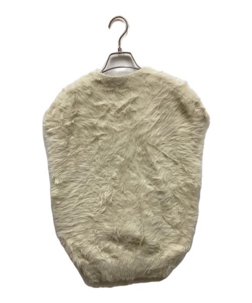 AKTE（アクテ）AKTE (アクテ) Vネックシャギーニットベスト ベージュ サイズ:FREEの古着・服飾アイテム