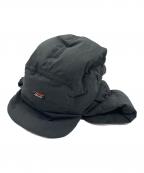 NANGAナンガ）の古着「TAKIBI RIPSTOP DOWN EAR FLAP CAP」｜グレー