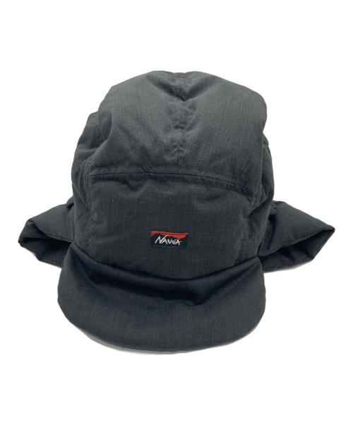 NANGA（ナンガ）NANGA (ナンガ) TAKIBI RIPSTOP DOWN EAR FLAP CAP グレー サイズ:Freeの古着・服飾アイテム