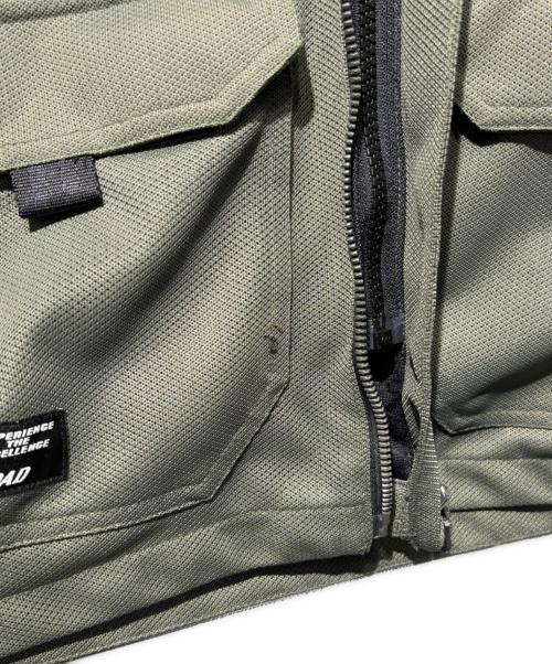 ROUGH ROAD（ラフ＆ロード）ROUGH ROAD (ラフ＆ロード) マウンテンメッシュパーカー カーキ サイズ:SIZEMの古着・服飾アイテム