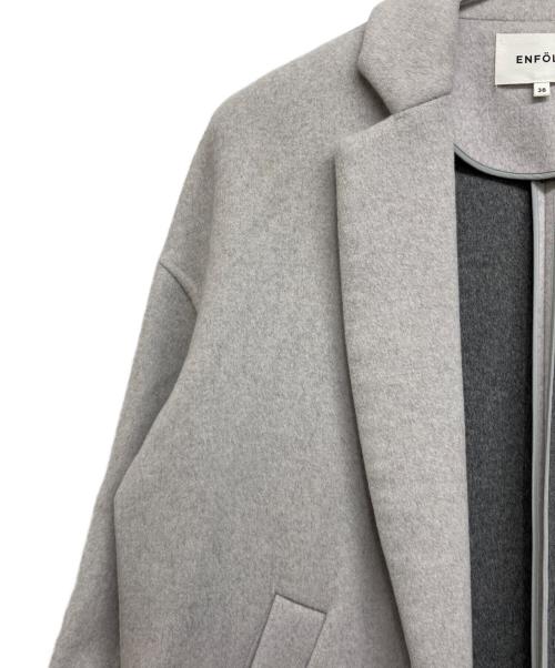 ENFOLD（エンフォルド）ENFOLD (エンフォルド) トップリバーチェスターコート グレー サイズ:38の古着・服飾アイテム