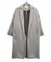 ENFOLD（エンフォルド）の古着「トップリバーチェスターコート」｜グレー