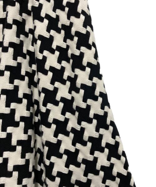 SHE TOKYO（シートーキョー）SHE Tokyo (シートーキョー) Jenny big hounds tooth/ジェニービッグハウンドトゥーススカート ブラック サイズ:34の古着・服飾アイテム