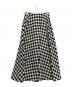 SHE Tokyo (シートーキョー) Jenny big hounds tooth/ジェニービッグハウンドトゥーススカート ブラック サイズ:34：27000円