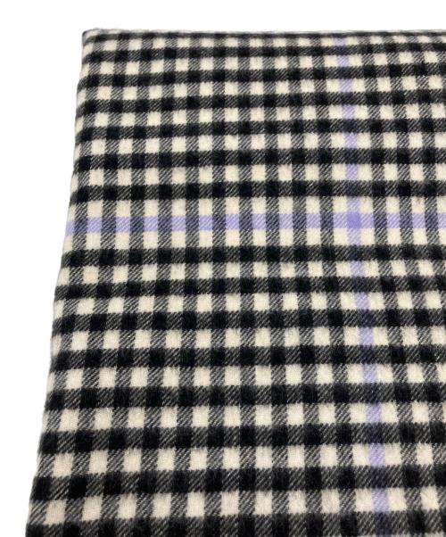 JOHNSTONS OF ELGIN（ジョンストンズオブエルガン）JOHNSTONS OF ELGIN (ジョンストンズオブエルガン) martinique (マルティニーク) カシミヤストール ブラックの古着・服飾アイテム