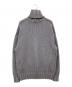 OUAT (オーユーエーティー) タートルネックニット グレー：12000円