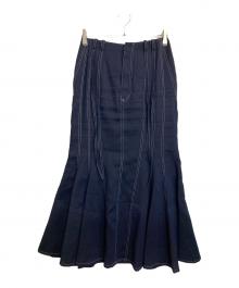 MURRAL（ミューラル）の古着「Umbrella mermaid skirt」｜ネイビー