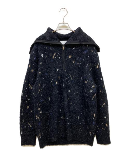 MURRAL（ミューラル）MURRAL (ミューラル) Twinkle knit top ブラック サイズ:Fの古着・服飾アイテム