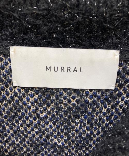 MURRAL（ミューラル）MURRAL (ミューラル) Twinkle knit top ブラック サイズ:Fの古着・服飾アイテム