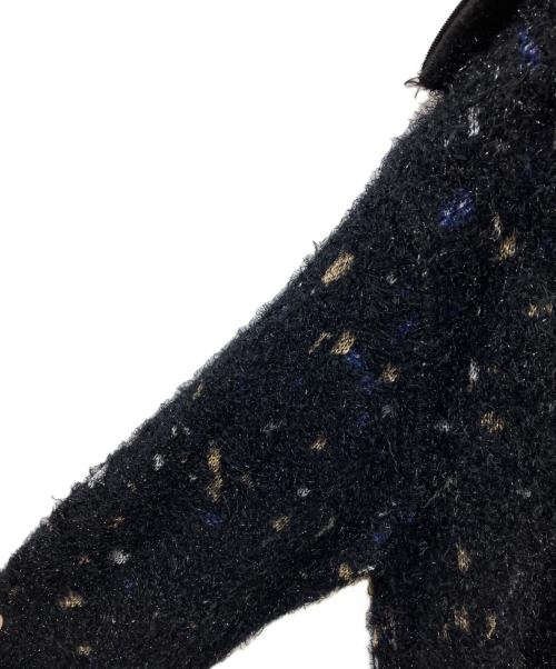 MURRAL（ミューラル）MURRAL (ミューラル) Twinkle knit top ブラック サイズ:Fの古着・服飾アイテム