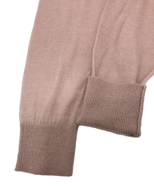 JOURNAL STANDARD（ジャーナルスタンダード）JOURNAL STANDARD (ジャーナルスタンダード) シアーアルパカMIXニットポロ シャツ ピンク サイズ:FREEの古着・服飾アイテム