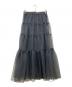 Whim Gazette（ウィムガゼット）の古着「オーガンジーボリュームスカート」｜ブラック