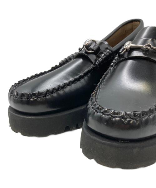 G.H.BASS&CO.（ジー・エイチ・バス・コー）G.H.BASS&CO. (ジー・エイチ・バス・コー) ビットローファー ブラック サイズ:37 1/2の古着・服飾アイテム